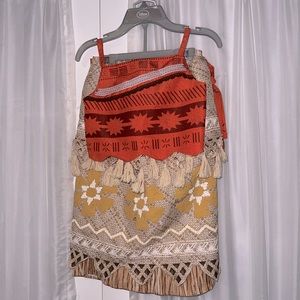 Disney Store Moana 3 piece costume